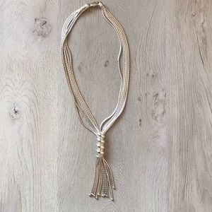 Chunky Sterling Silver Necklace